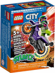 Lego -Stadt: Wheelie Stunt Bike für 5+ Jahre