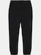 Aktives Kinder Trainingsanzug Jogginghose Schwarz