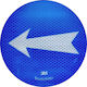 3M Truck Reflector Arrow Sticker Ø15 cm