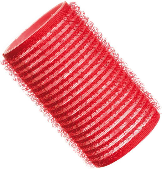 Eurostil Bigudiuri De Păr 36mm În Culoare Roșie Set 3 Bucăți