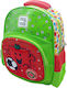 CHartini Poli Kleine Herren Kleine Damen Herr Stark Schulranzen Rucksack Kindergarten Mehrfarbig mit Flaschenhalter 8Liter