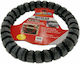 Car Steering Wheel Cover with Diameter 36-39cm Synthetic Gray