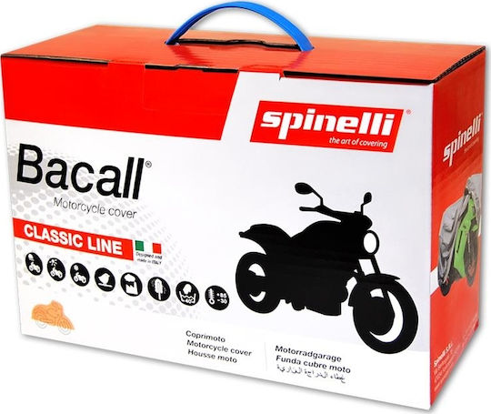 Spinelli Κουκούλα Μηχανής Αδιάβροχη Α Μ420xΥ274εκ.