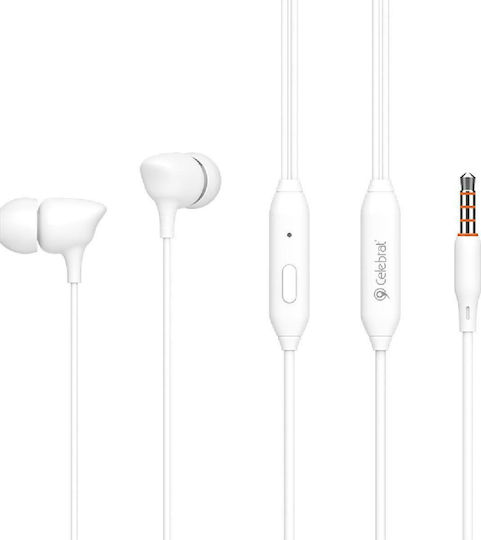 Celebrat G7 Безжични Стерео с жак 3.5mm Бял