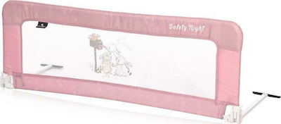 Lorelli Safety Night Rose Rabbits Πτυσσόμενο Προστατευτικό Κάγκελο Κρεβατιών από Ύφασμα σε Μπεζ Χρώμα 120x45x43εκ.