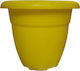 Micplast Νο 77 Flower Pot 19x16cm in Yellow Color