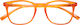 Gian Marco Venturi Napoli Reading Glasses +1.50 in Orange color
