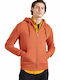 Sweatshirt mit Kapuze Rust Orange