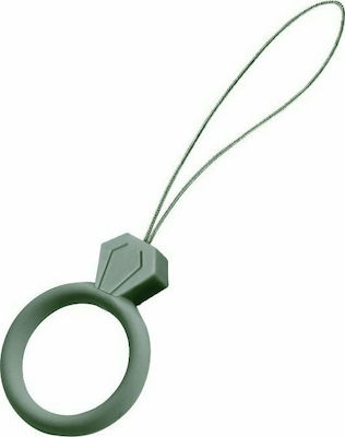 Hurtel Phone Ring Strap Diamond Green