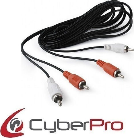 CyberPro Cable RCA male - RCA male 3m CP-2R030