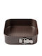 Pyrex Asimetria Backform Torte Aluminium mit abnehmbarem Boden 24x24cm 1cm
