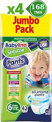 Babylino Windelhosen Sensitive Sensitive Nr. 6 für 13-18 kgkg 168Stück