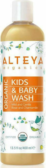 Alteya Organics Kids & Baby Wash cu musetel 400ml