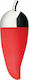 Alessi Manual Plastic Pepper Mill 9cm Red