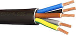 Single stranded cable NYY 5X6mm