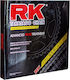 RK Kit lanț și pinion (15-47-525KRO) pentru Honda Transalp 600