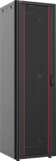 Mirsan С крака Рак кабинет 22U 60x100x111.5см Черен GTN22U61.01