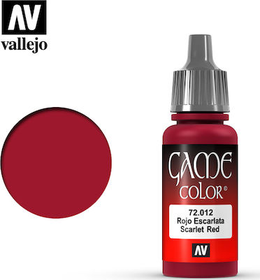 Acrylicos Vallejo Game Culoare Modelism Red 17ml 72.012