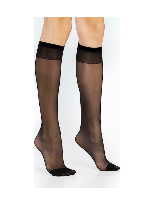 Inizio Favorito Women's Socks 20 Den 2Pack Black