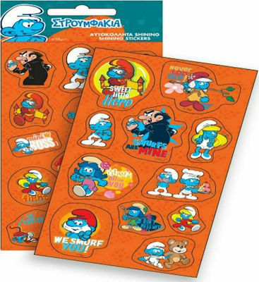 Gim Stickers Sticker Shining Smurfs