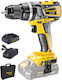 F.F. Group CHD/60-BL 20V Pro Percussive Drill Driver Battery Brushless 20V 1x2Ah 46670