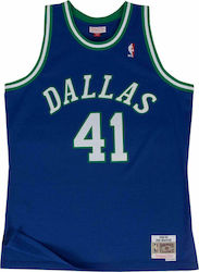 Mitchell & Ness Mavericks Nowitzki 41 Men's Basketball Jersey
