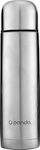 Panda Bottle Thermos Stainless Steel Silver 500ml with Cap-Cup 24323