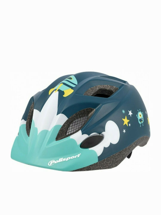 Polisport Spaceship Premium In-Mold Kids Bike City Helmet Multicolour
