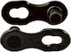 KMC Chain Missing Link 12 NR DLC Kette Sicherung Fahrrad Sicherung Kette Schwarz
