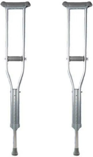 Anatomic Help Anatomic Help Axillary Crutch Silver 0621