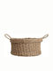 Wicker Decorative Basket Ambrogio 40x40x20cm Soulworks