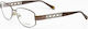 Chanel Metal Eyeglass Frame Brown 2083B 111