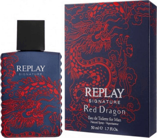 Replay Signature Red Dragon Eau de Toilette 50ml