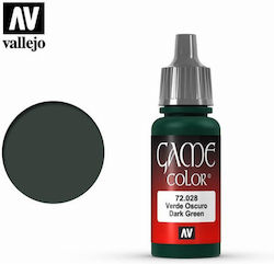 Acrylicos Vallejo Game Modellbau Farbe Green 18ml