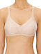 Naturana 5166 Triangle Triangle Bra with Light Padding without Underwire Beige