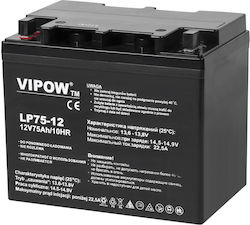 Vipow LP75-12 Baterie UPS 12V 75Ah