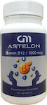 Astelon Vitamin B12 Vitamin für die Gesundheit des Nervensystems 1000mg 60 Registerkarten