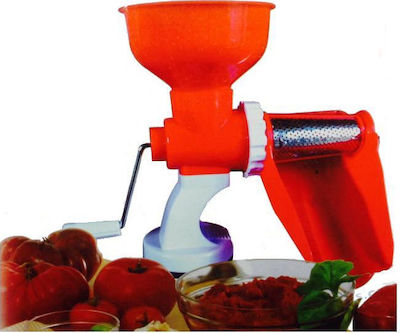 Plastic Manual Tomato Machine Red