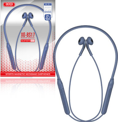 XO BS17 Earbud Bluetooth Handsfree Căști Albastru