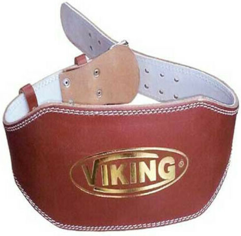Viking Ζώνη Μέσης Άρσης Βαρών Δερμάτινη