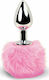 Feelztoys Bunny Tails Butt Plug Dop Anal Pink 7cm