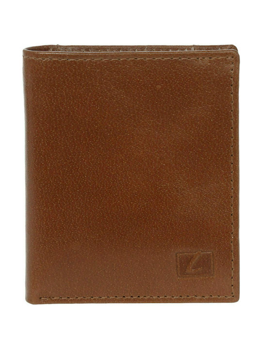 Lavor Men's Leather Wallet with RFID Κονιάκ