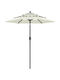 Garden & Terrace Floor Aluminium Round Parasol Άμμου