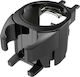 Autoline Car Cup Holder with Mobile Mount 1 Position for AC Vents in Black Color
