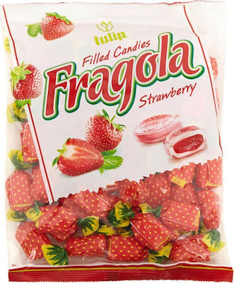 Tulip Candies Fragola with Φράουλα Flavour 1000gr