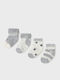 Mayoral Boys 4 Pack Ankle Socks Gray