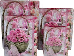 Ankor Papier Tasche für Geschenke Rosa 30x12x38cm. 1547-7