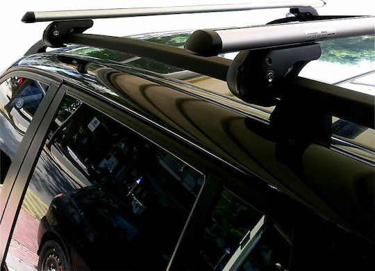 Menabo Autodachträger Aluminium für BMW X3 2003-2010 mit Dachträgerfüßen und Schloss