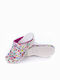 Sanita San Flex Little Flower Damen Leder Anatomisch Clogs