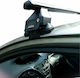 Menabo Метални Таванни Стелки За Автомобил За Toyota Yaris 1999-2005 С Крака За Покривен Багажник И Заключване Черни МП.TYARIS.13